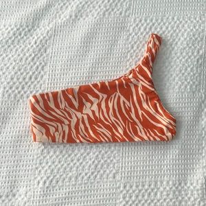One shoulder bikini top
